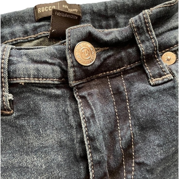 True Religion World Tour  Men’s Rocco Relaxed Skinny Jeans 30 Fall Winter Y2K - Picture 5 of 16